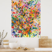 Abstract - Bleistift - Fastdienstag Poster (Küche)