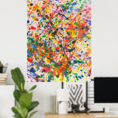 Abstract - Bleistift - Fastdienstag Poster (Heimbüro)