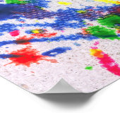 Abstract - Bleistift - Fastdienstag Poster (Ecke)