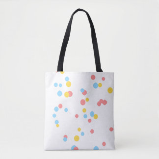 Abstract Bloom – All-Over Artistic Floral Tote Bag Tasche