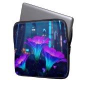 Abstract Bloominescent 13' Laptopschutzhülle (Vorderseite Links)