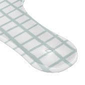 Abstract Blue And White Stripes Pattern Schneidebrett (Ecke)