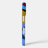 Abstract Blue Cosmic Style Phone Case (Rückseite / Rechts)