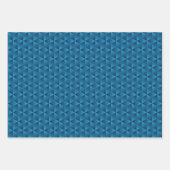 Abstract blue geschenkpapier set (Vorderseite 2)