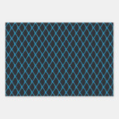 Abstract blue geschenkpapier set (Vorderseite)