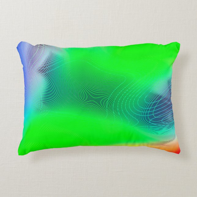 abstract blur background. multicolor effect patter dekokissen (Vorderseite)