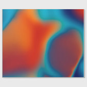 Abstract blur background with colorful blue-light  geschenkpapier (Flach)