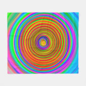 abstract blurred background, vintage geometric tex fleecedecke (Vorderseite (Horizontal))