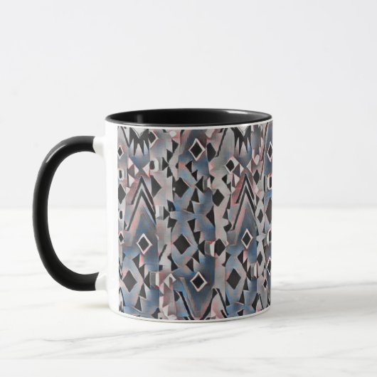 Abstract Boho Aztec Tasse (Links)