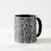 Abstract Boho Aztec Tasse (VorderseiteRechts)