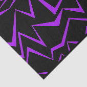 Abstract, bold, vibrant geometric zigzag pattern seidenpapier (Ausschnitt)
