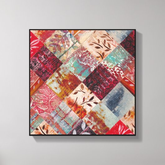 Abstract Botanical Leinwanddruck (Vorderseite)