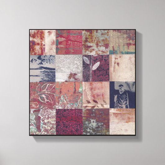 Abstract Botanical  Leinwanddruck (Vorderseite)