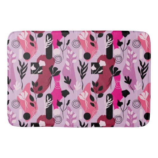 Abstract Botanics Badematte (Vorderseite)