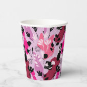 Abstract Botanics Pappbecher (Rechts)