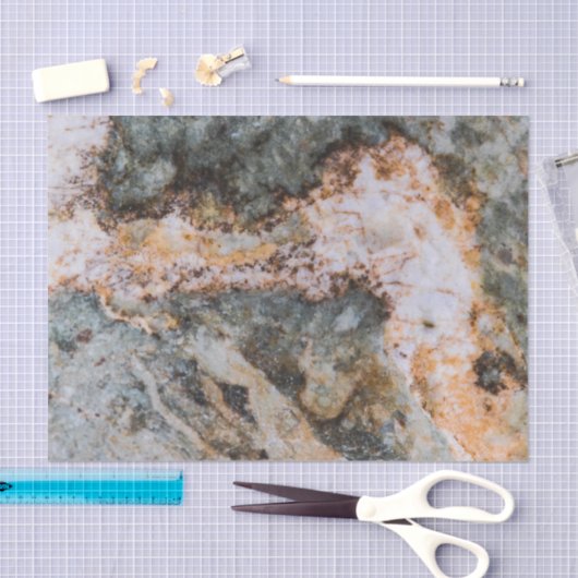Abstract brown white grungy rock texture seidenpapier (Handwerk)