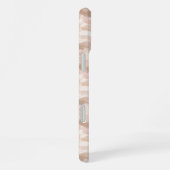 Abstract Brush Stroke Pattern iPhone Hülle (Rechte Seite)