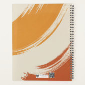 Abstract Brush Strokes Planer (Rückseite)