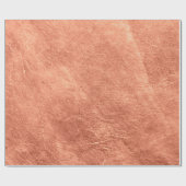 Abstract brushed copper strukturierte Metalloberfl Geschenkpapier (Flach)