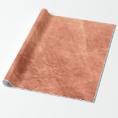 Abstract brushed copper strukturierte Metalloberfl Geschenkpapier (Ungerollt)