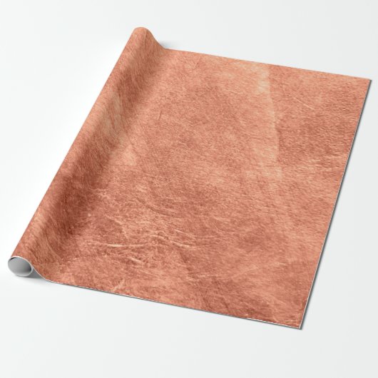 Abstract brushed copper strukturierte Metalloberfl Geschenkpapier (Ungerollt)
