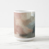 Abstract Brushstroke Ceramic Mug – Artistic Earth Kaffeetasse (Mittel)