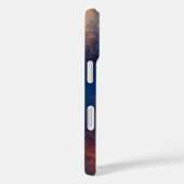 Abstract Brushstrokes: Vibrant Blue & Orange. Case-Mate iPhone Hülle (Rückseite / Rechts)