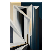 Abstract Building Poster (Vorderseite)