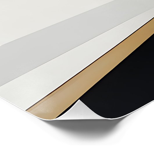 Abstract Building Poster (Ecke)