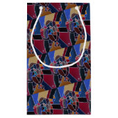 Abstract Bull Painting by Alfred Fox Kleine Geschenktüte (Rückseite)