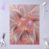 Abstract Butterfly Colorful Fantasy Fractal Art Seidenpapier (Basteln)