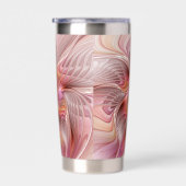 Abstract Butterfly Colorful Fantasy Fractal Art Thermobecher (Rechts)