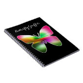 Abstract Butterfly Colorful Notizblock (Rechte Seite)