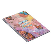 Abstract Butterfly Personalized Garden Journal Notizblock (Rechte Seite)