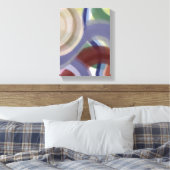 Abstract Canvas Wall Art Leinwanddruck (Insitu (Schlafzimmer))
