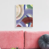 Abstract Canvas Wall Art Leinwanddruck (Insitu (Wohnzimmer))