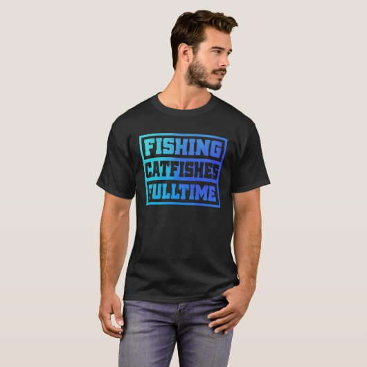 Abstract Catfishes Artwork T-Shirt (Vorne ganz)