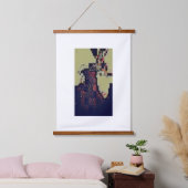 abstract cell wandteppich mit holzrahmen (Schlafzimmer)