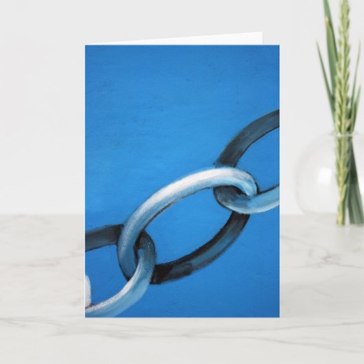 Abstract - chain karte (Vorderseite)