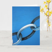 Abstract - chain karte (Gelbe Blume)