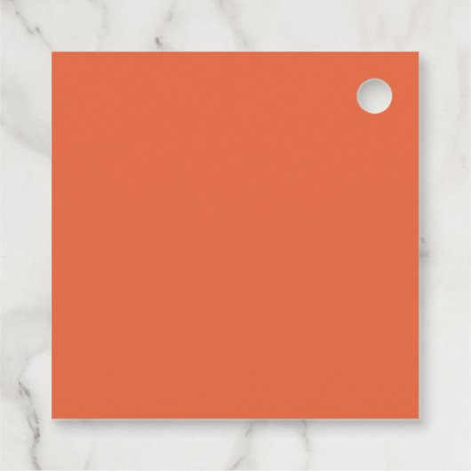 Abstract Checker Pink Custom Bridal Shower Thank Geschenkanhänger (Rückseite)