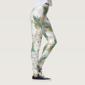 Abstract Christmas Art Leggings (Rechts)