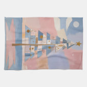 Abstract Christmas Geometry Geschirrtuch (Horizontal)