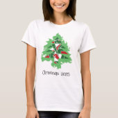 Abstract Christmas Tree T-Shirt (Vorderseite)