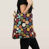 Abstract Circle Custom Message Gift Tote Bag Tasche (Von Nahem)