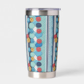 Abstract Circles Thermobecher (Links)