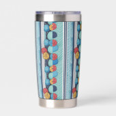 Abstract Circles Thermobecher (Rückseite)