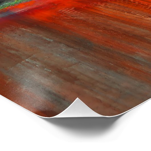 Abstract Cityscape  Poster (Ecke)