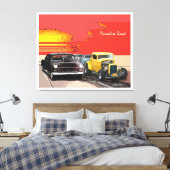 Abstract Classic Art Shape Leinwanddruck (Insitu (Schlafzimmer))