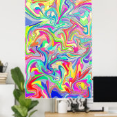 Abstract Classic Art Shape Poster (Heimbüro)